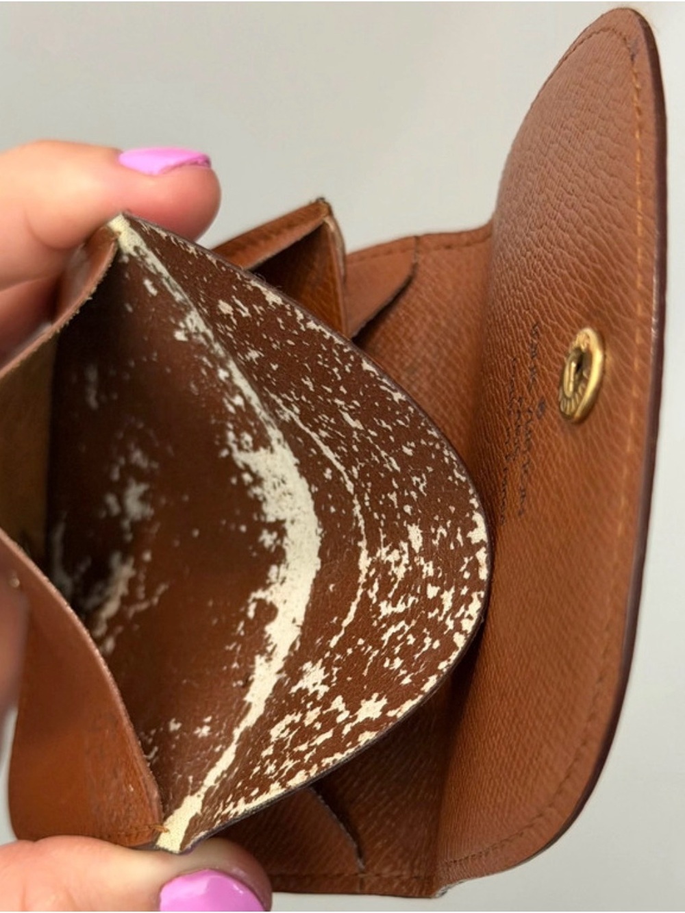 Louis Vuitton Monogram Porte-Monnaie Gousset coin Purse or credit card 💳 - Picture 12 of 15